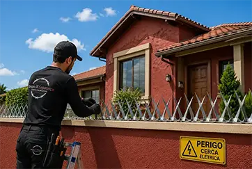 Cerca de segurança comercial e industrial GrupoX