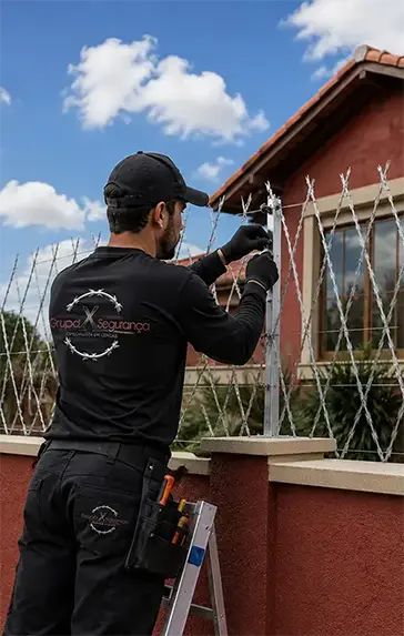 Fabricação própria de cercas de segurança GrupoX